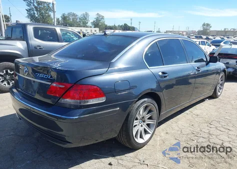 2006 BMW 750Li z USA, uszkodzony, nr VIN WBAHN83576DT35510